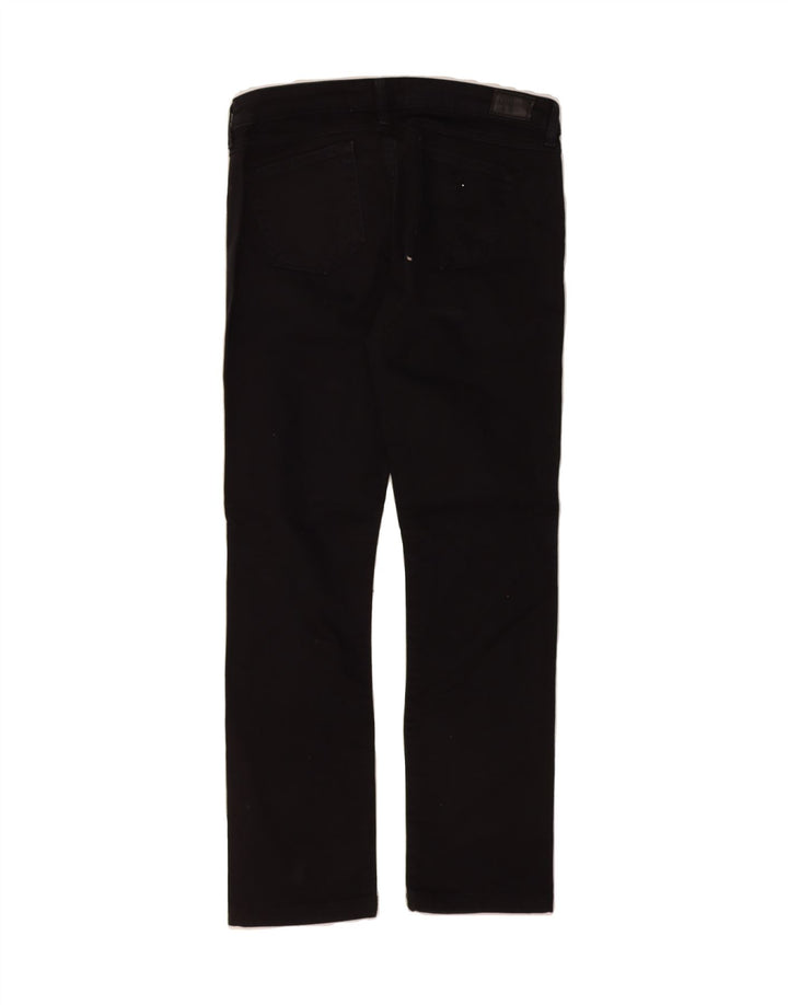 GUESS Womens Straight Jeans W30 L30 Black Cotton Vintage Guess and Second-Hand Guess from Messina Hembry 