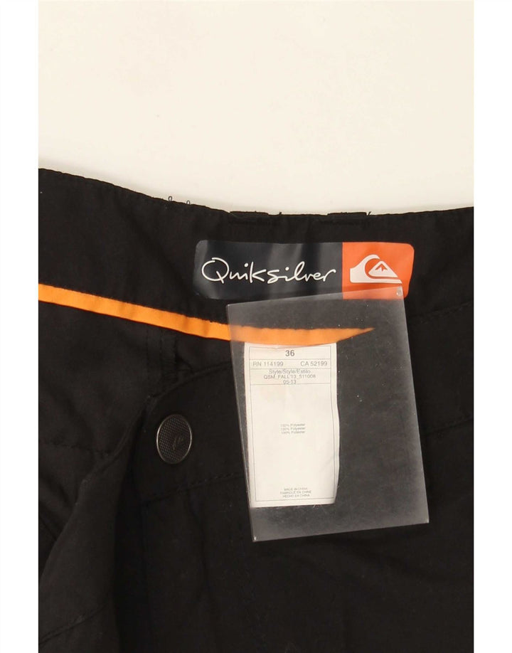 Quiksilver muške chino kratke hlače W36 veliki crni poliester