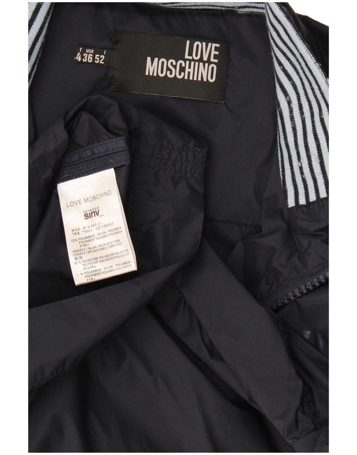 Moschino muška gornja jakna od trenirke IT 52 Large tamnoplavi poliamid