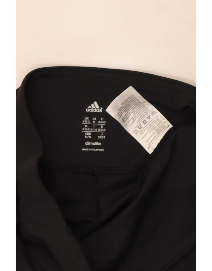 Adidas ženske Climalite Capri tajice UK 12/14 Srednje crni poliester