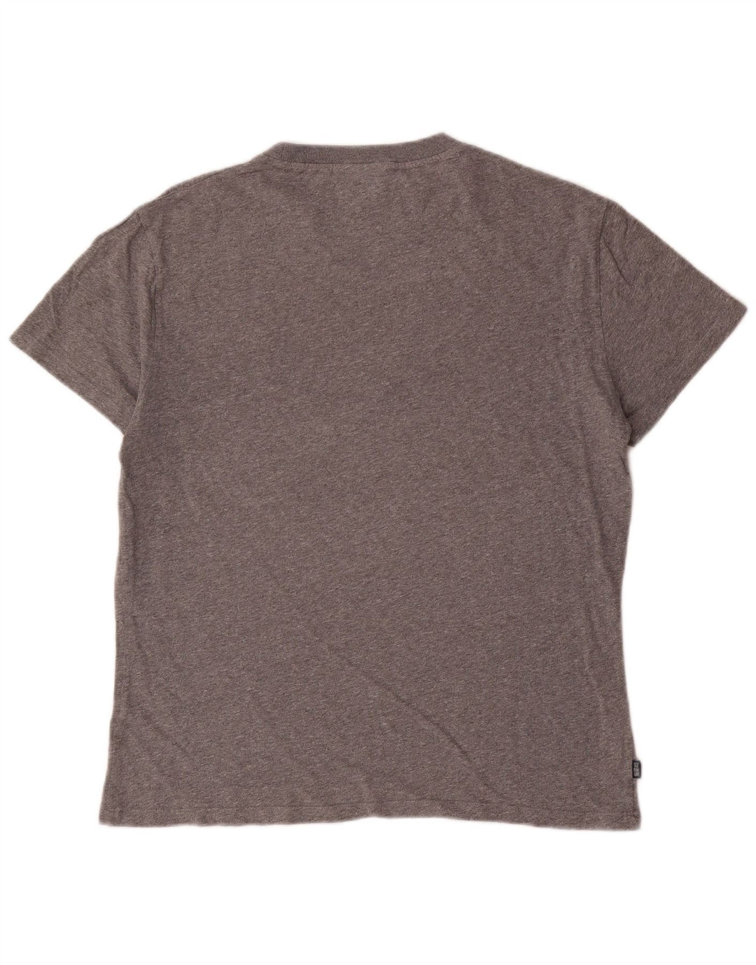 Superdry ženska majica kratkih rukava UK 16 Veliki sivi flekasti pamuk