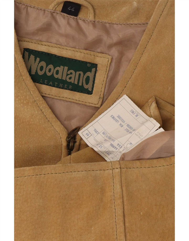 Woodland ženska jakna od brušene kože IT 44 srednje bež kože