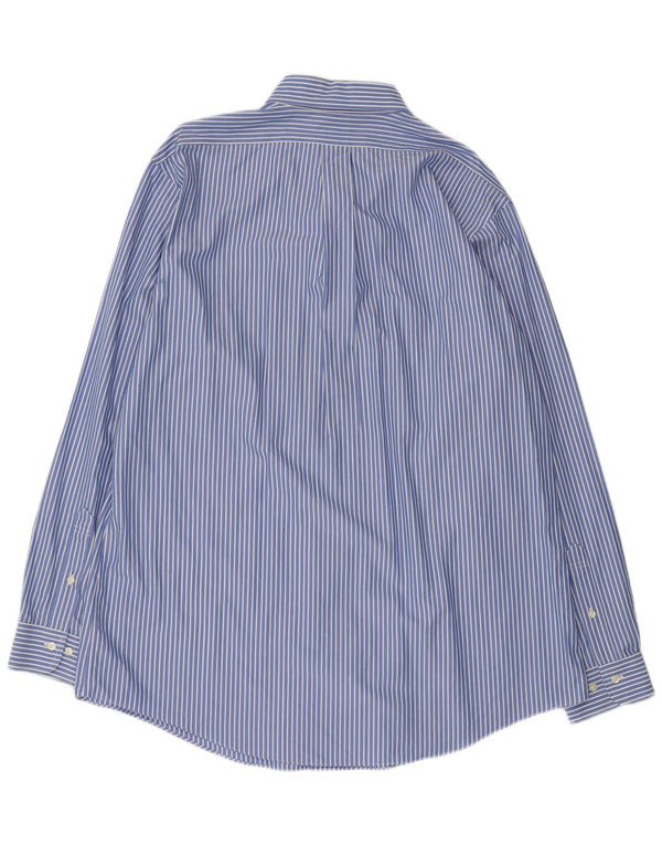 Brooks Brothers muška Regent košulja veličina 17 1/2 XL pamuk na plave pruge