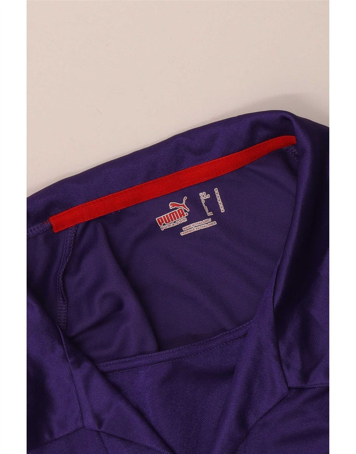 Puma muška polo majica srednje ljubičaste boje