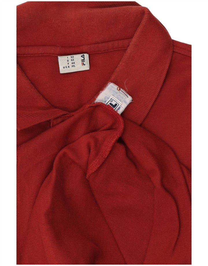 Fila muška polo majica IT 52 veliki bordo pamuk