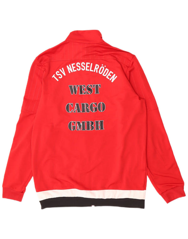 Adidas muška trenirka Graphic Regular Fit Gornja jakna srednje crvene boje