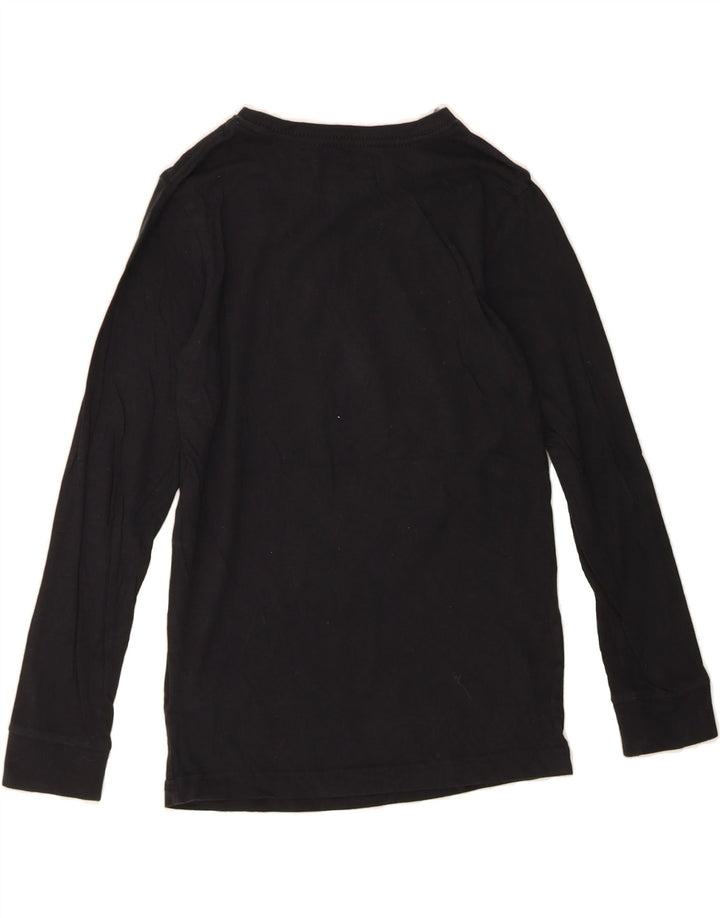 LEVI'S Boys Graphic Top Long Sleeve 12-13 Years Large Black Cotton Vintage Levi's and Second-Hand Levi's from Messina Hembry 