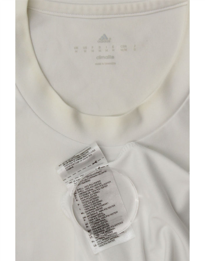 Adidas muška majica Climalite, srednji bijeli poliester