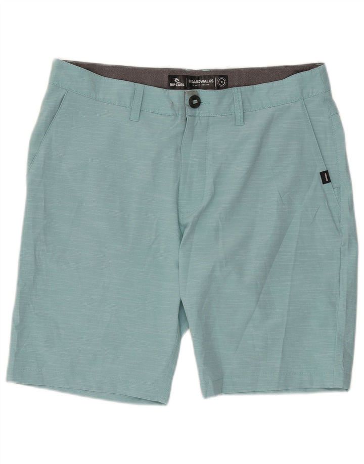 Rip Curl muške chino kratke hlače W34 od poliestera s velikim plavim pjegama