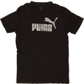 PUMA Mens Graphic T-Shirt Top Large Black Cotton Vintage Puma and Second-Hand Puma from Messina Hembry 