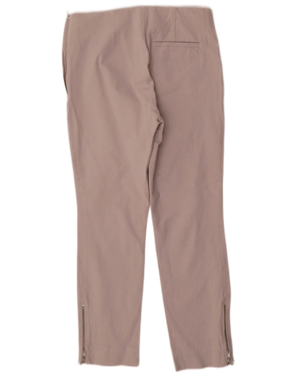 Cos Womens Straight Casual Trousers EU 40 Medium W28 L26 Grey Cotton
