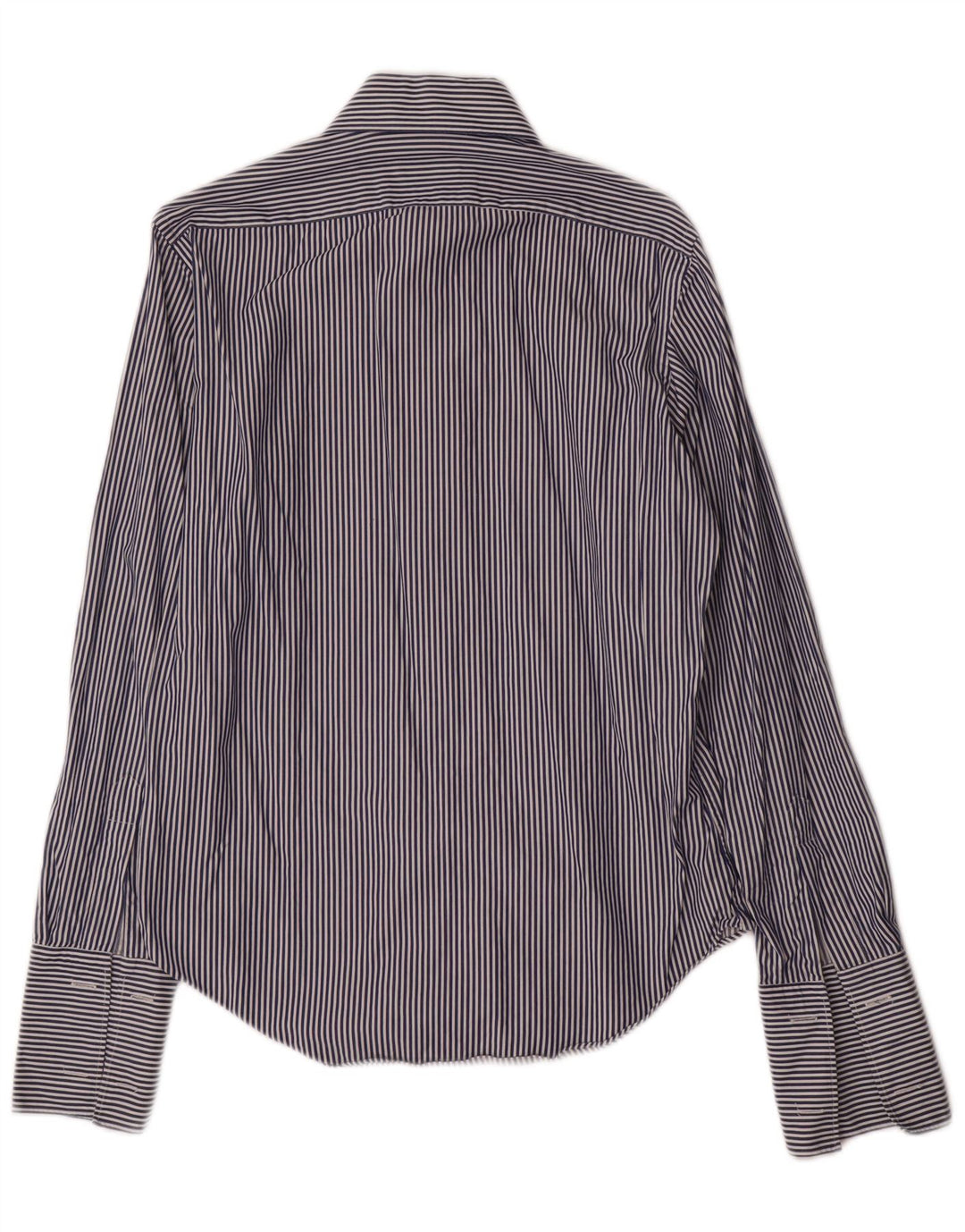 Massimo Dutti muška svečana košulja veličina 39 15 1/2 srednje tamnoplava na pruge