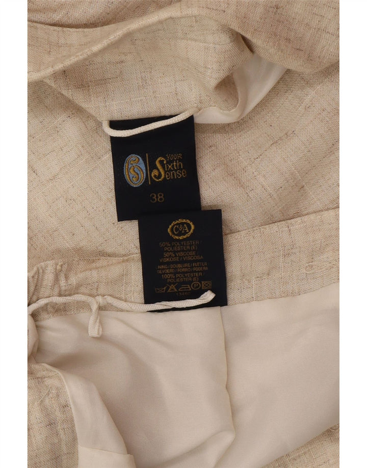 Your Sixth Sense Ženska dvodijelna suknja kratkih rukava EU 38 Srednja W28 Bei