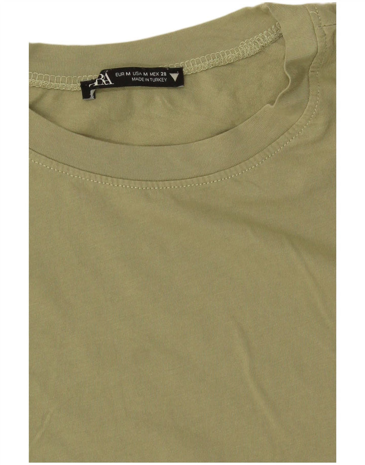 Zara ženski kratki top UK 12 Srednje zelena