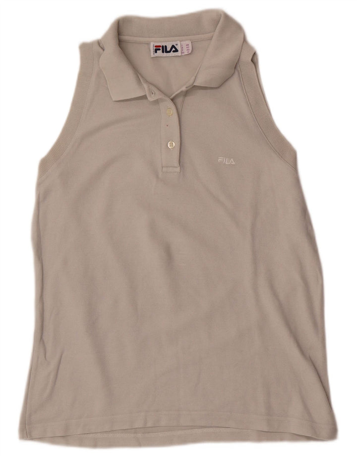 Fila ženska polo majica bez rukava US 12 velika siva