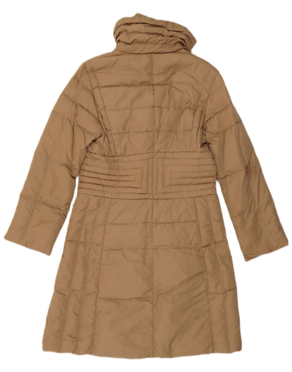 Moncler ženski podstavljeni kaput veličine 2 srednje bež poliamid