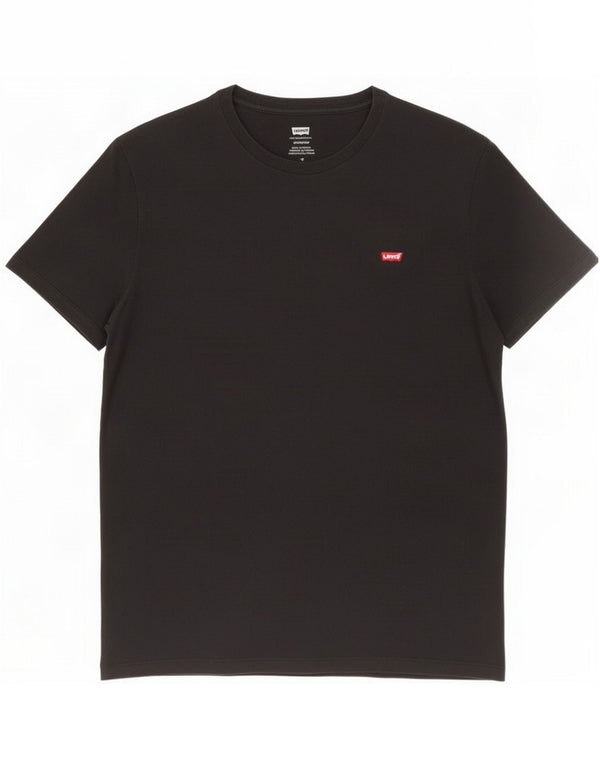 Muška standardna majica kratkih rukava Levi's Medium Black Cotton