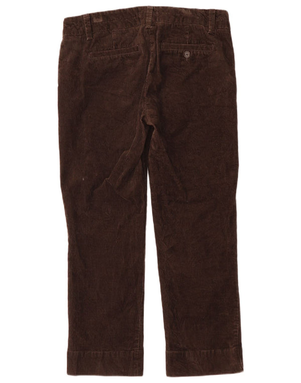 J. Crew Ženske gradske kratke hlače od samta US 6 Srednje W32 L26 Smeđe