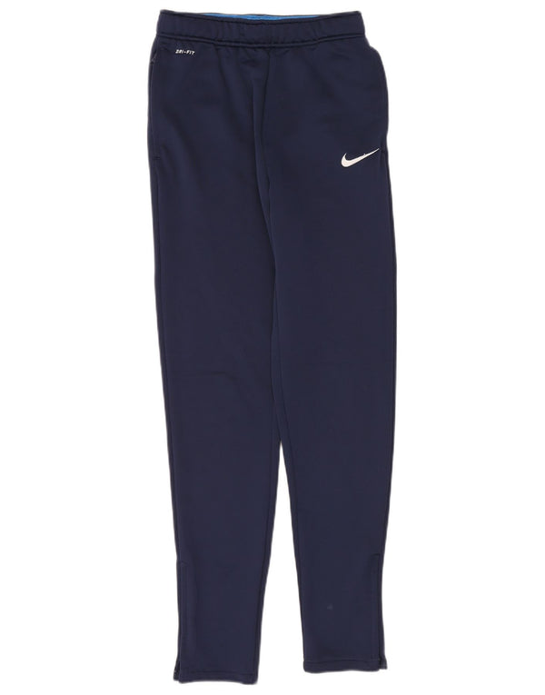 Nike Boys Dri Fit Hlače za trenirku 13-14 godina XL mornarsko plava poliester