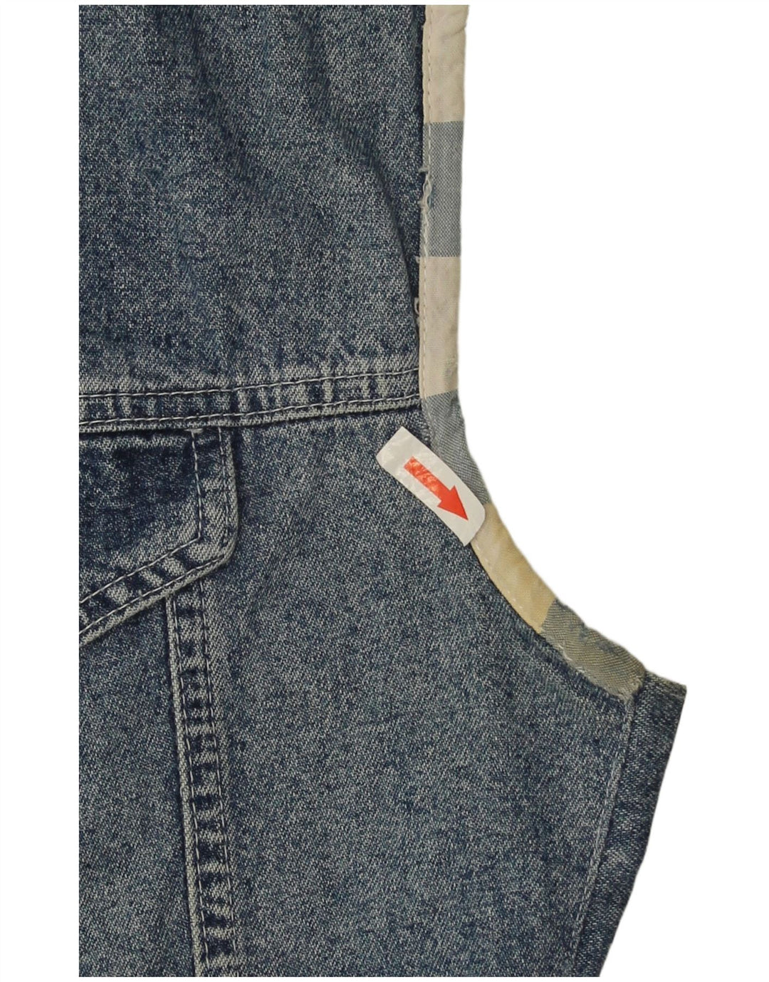 Squaw Ženska traper majica UK 10 Small Blue
