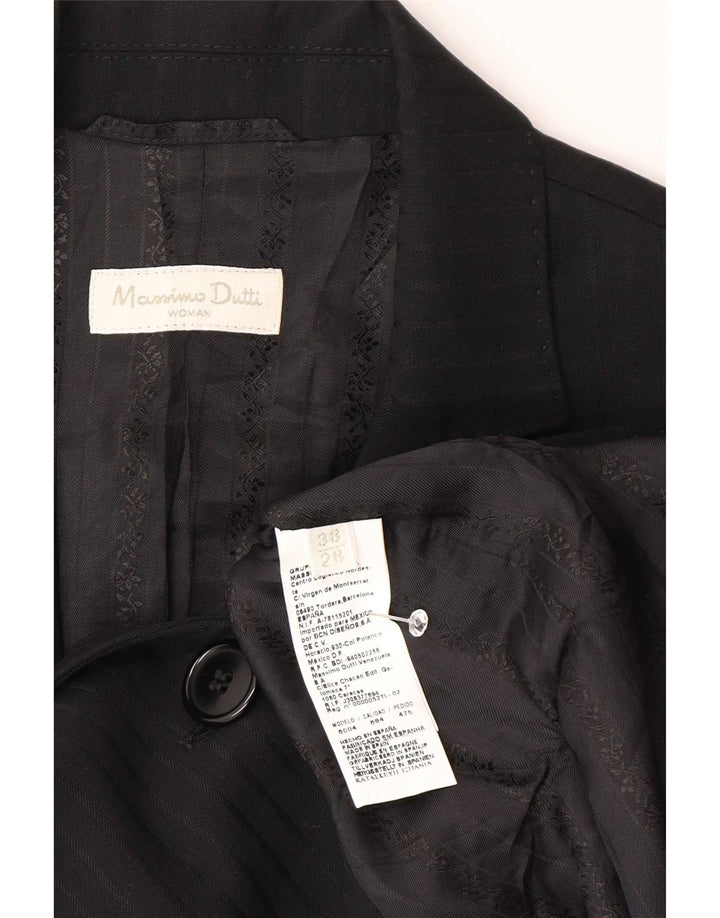 Massimo Dutti ženski sako sa 2 gumba EU 38 male crne pruge