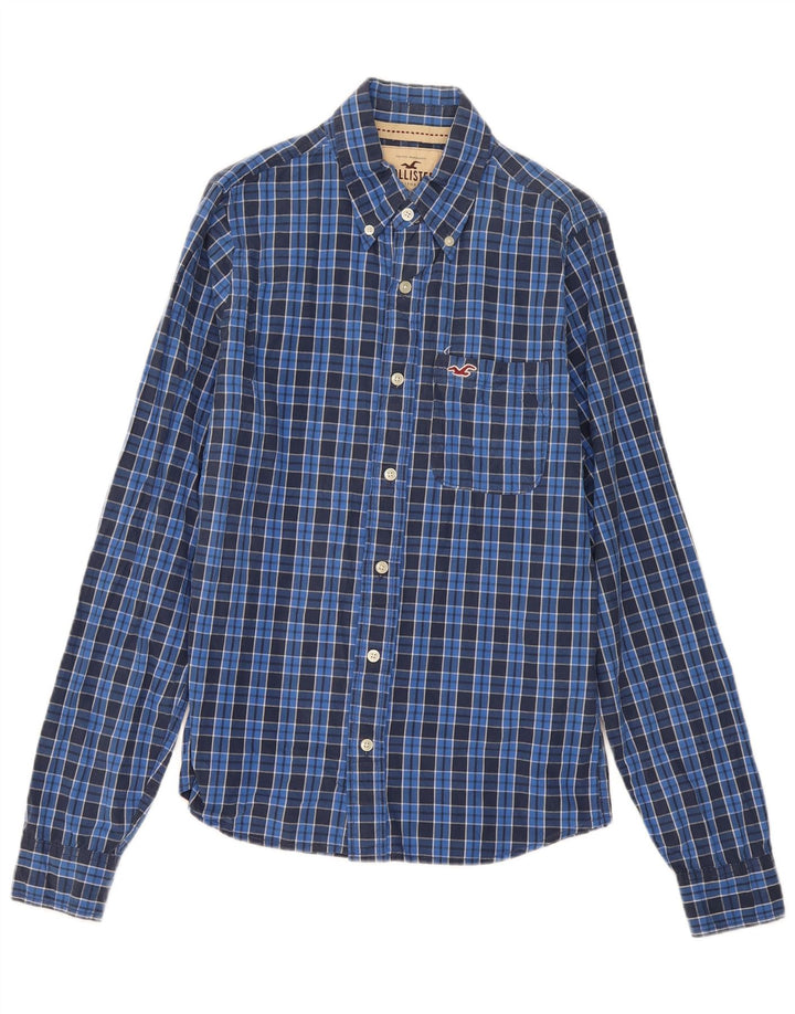 Hollister muška košulja Srednje plavi karirani pamuk