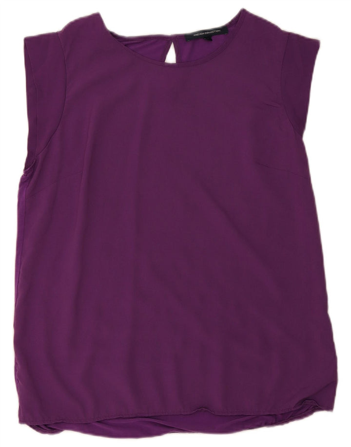 French Connection Top ženska bluza UK 18 XL Ljubičasta