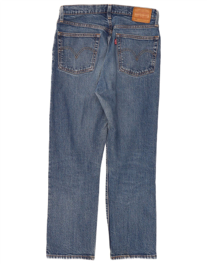 Levi's ženske ravne traperice W27 L26 plavi pamuk