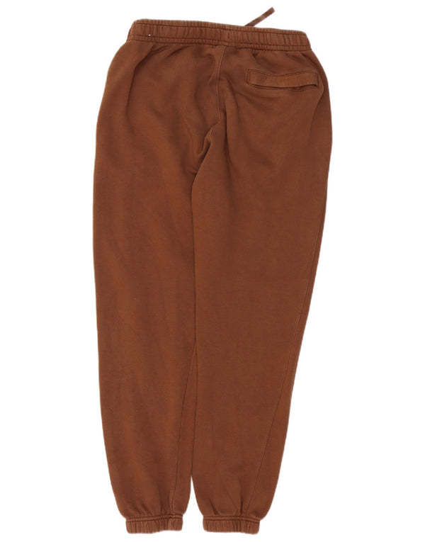 NIKE Ženska trenirka Hlače Joggers UK 14 Srednje smeđi pamuk