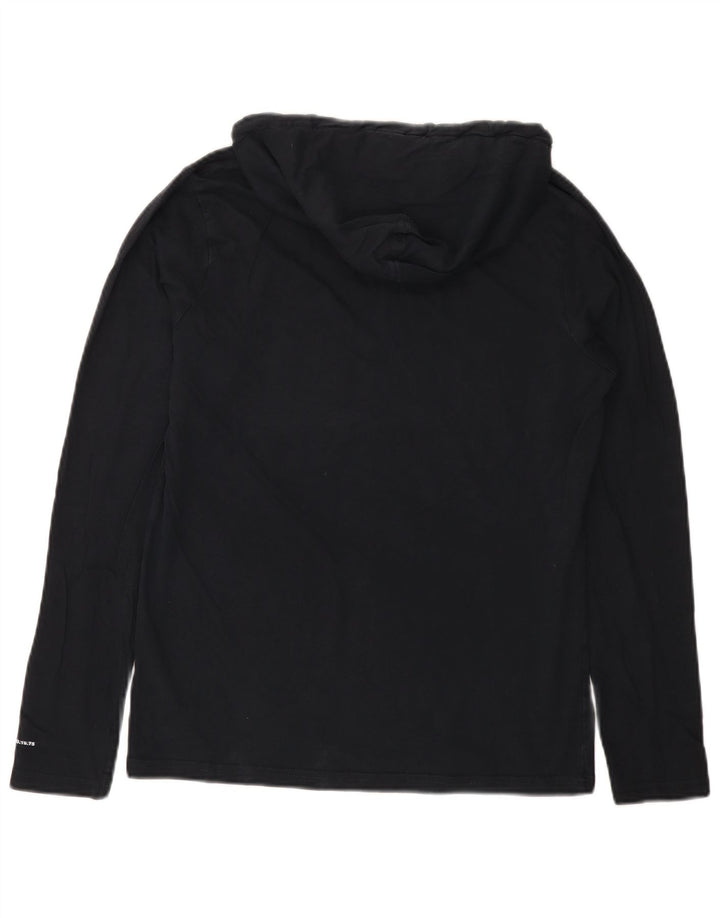 Jack & Jones muška majica s kapuljačom s dugim rukavima srednje tamnoplave boje