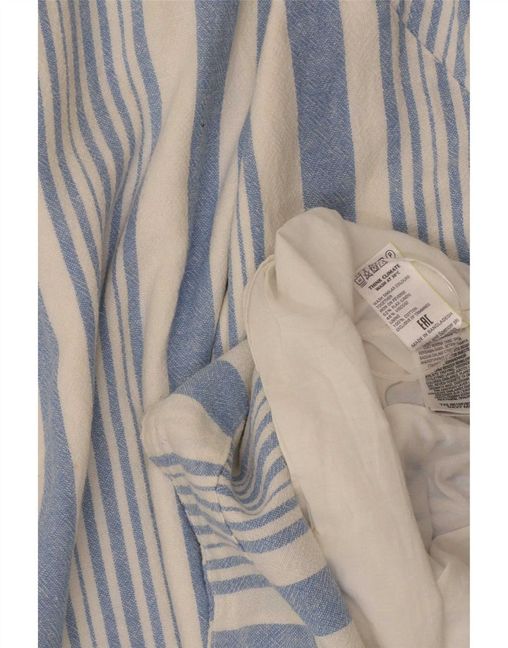 Marks & Spencer ženska osnovna haljina bez rukava UK 16 velike plave pruge