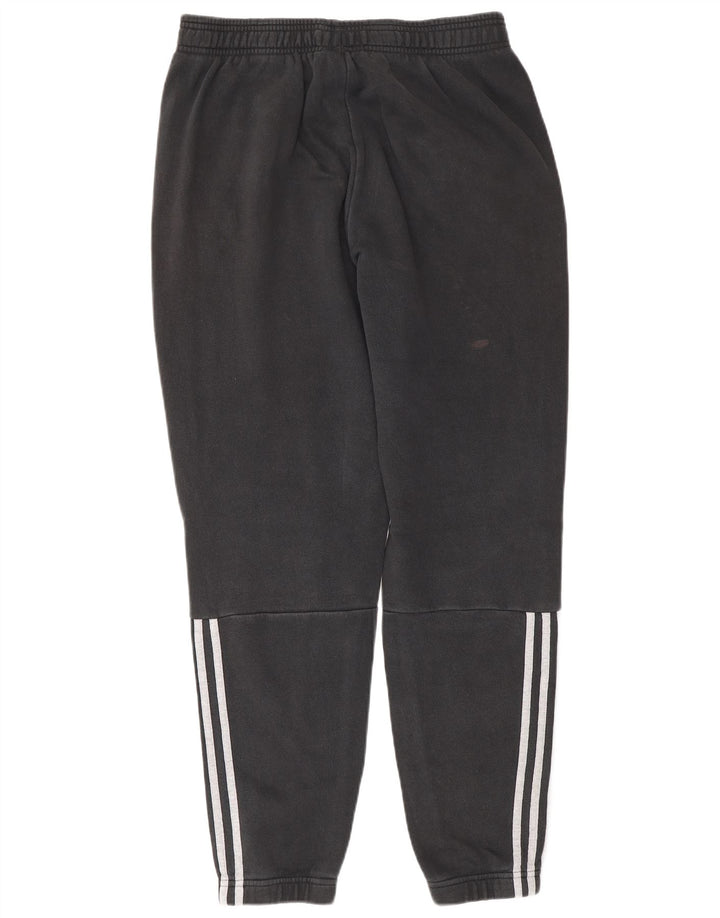 ADIDAS Mens Tracksuit Trousers Joggers Medium  Black Cotton