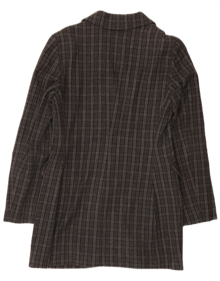 Alberta Ferretti ženski kaput s dvorednim kopčanjem UK 10 Small Gray