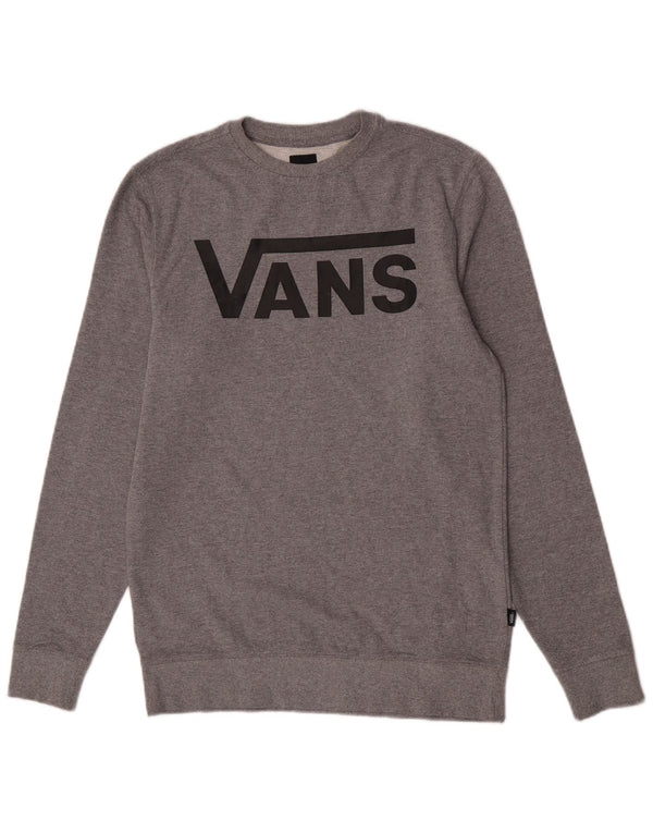 Vans Muška majica s grafičkim motivima Mali sivi pamuk