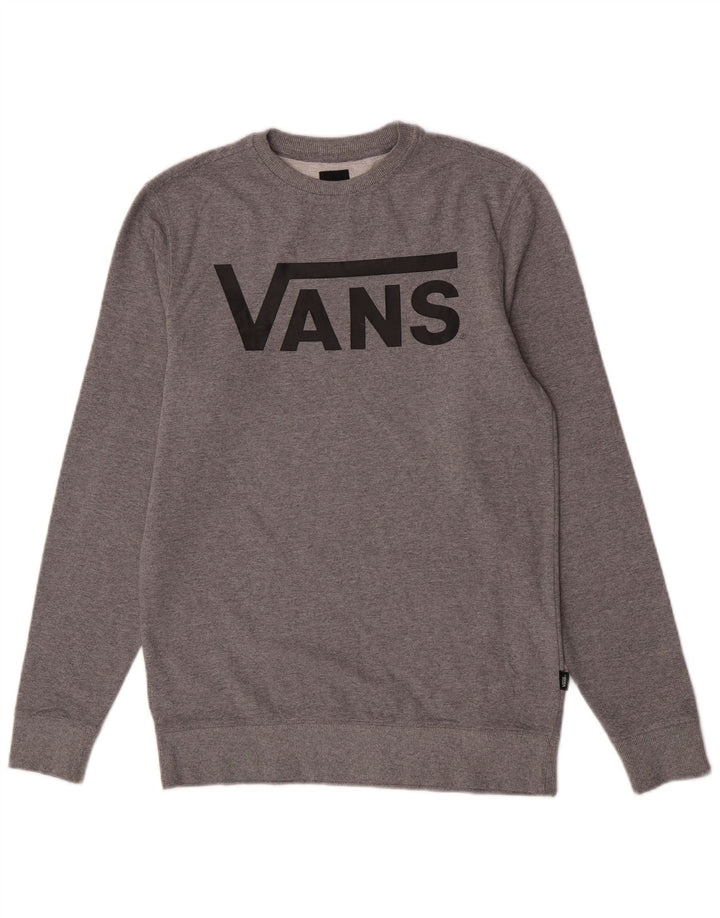 Vans Muška majica s grafičkim motivima Mali sivi pamuk