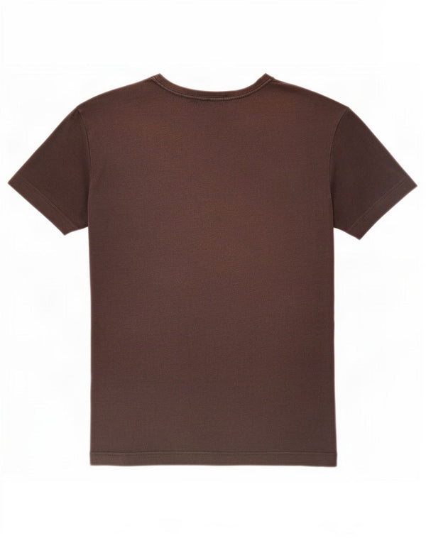 Calvin Klein Jeans Ženska grafička majica kratkih rukava UK 10 Small Brown