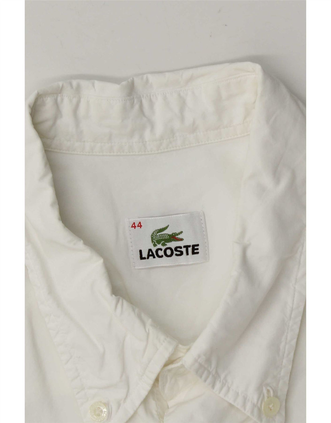 Lacoste muška košulja kratkih rukava veličina 44 XL bijela