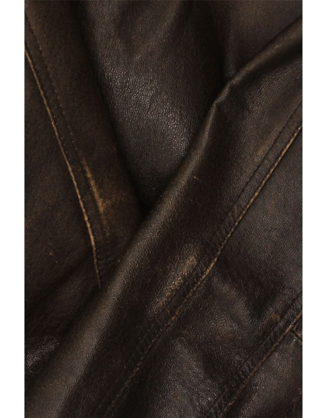 Route 66 muška kožna jakna UK 40 velika smeđa koža