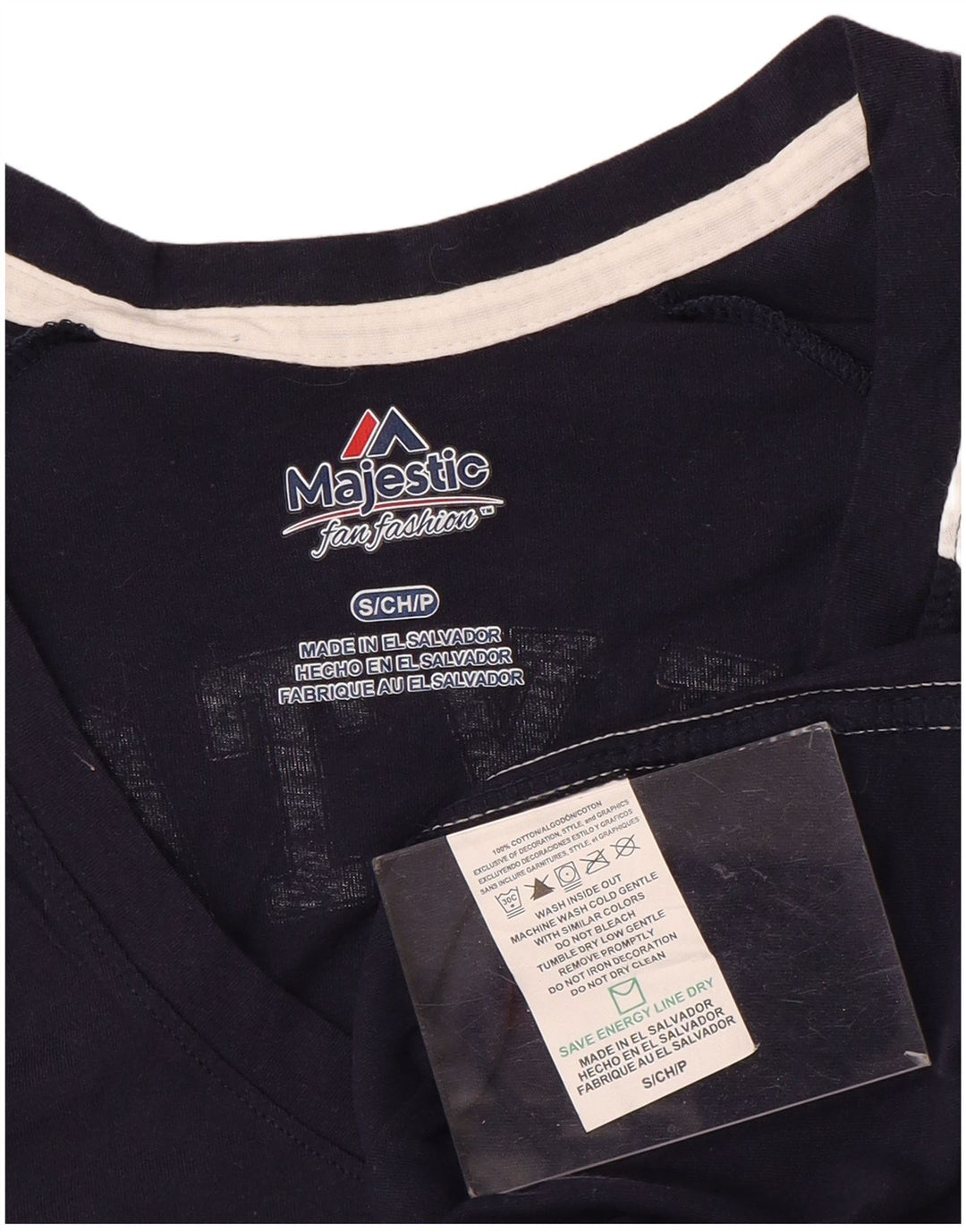 MAJESTIC Ženska majica kratkih rukava s motivima Chicago Bears UK 10 Mala tamnoplava