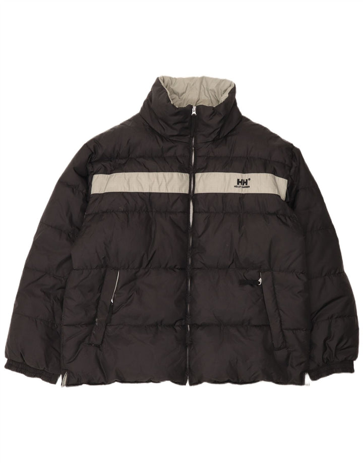 Helly Hansen muška grafička podstavljena jakna UK 44 2XL crni najlon u boji