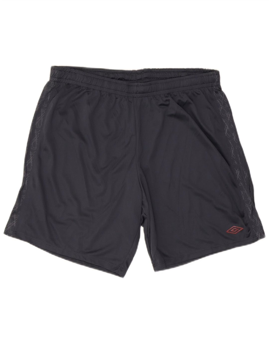 UMBRO muške sportske kratke hlače 2XL tamnoplavi geometrijski poliester