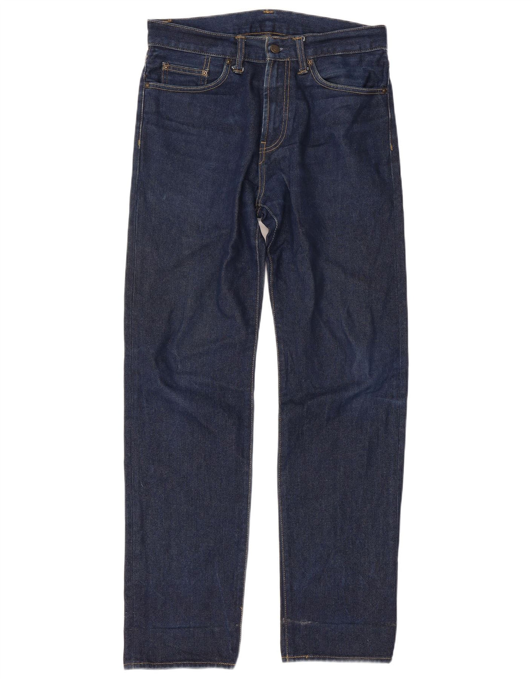 CARHARTT muške ravne traperice W29 L32 tamnoplavi pamuk