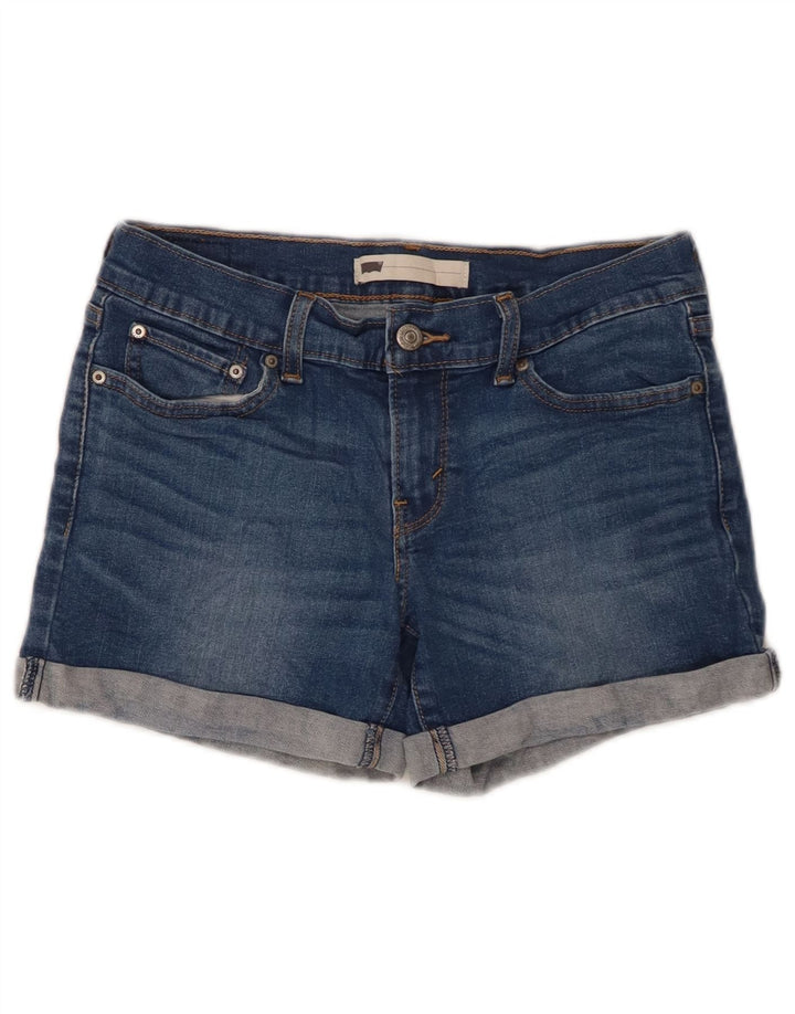 LEVI'S Ženske traper kratke hlače W26 Mali plavi pamuk