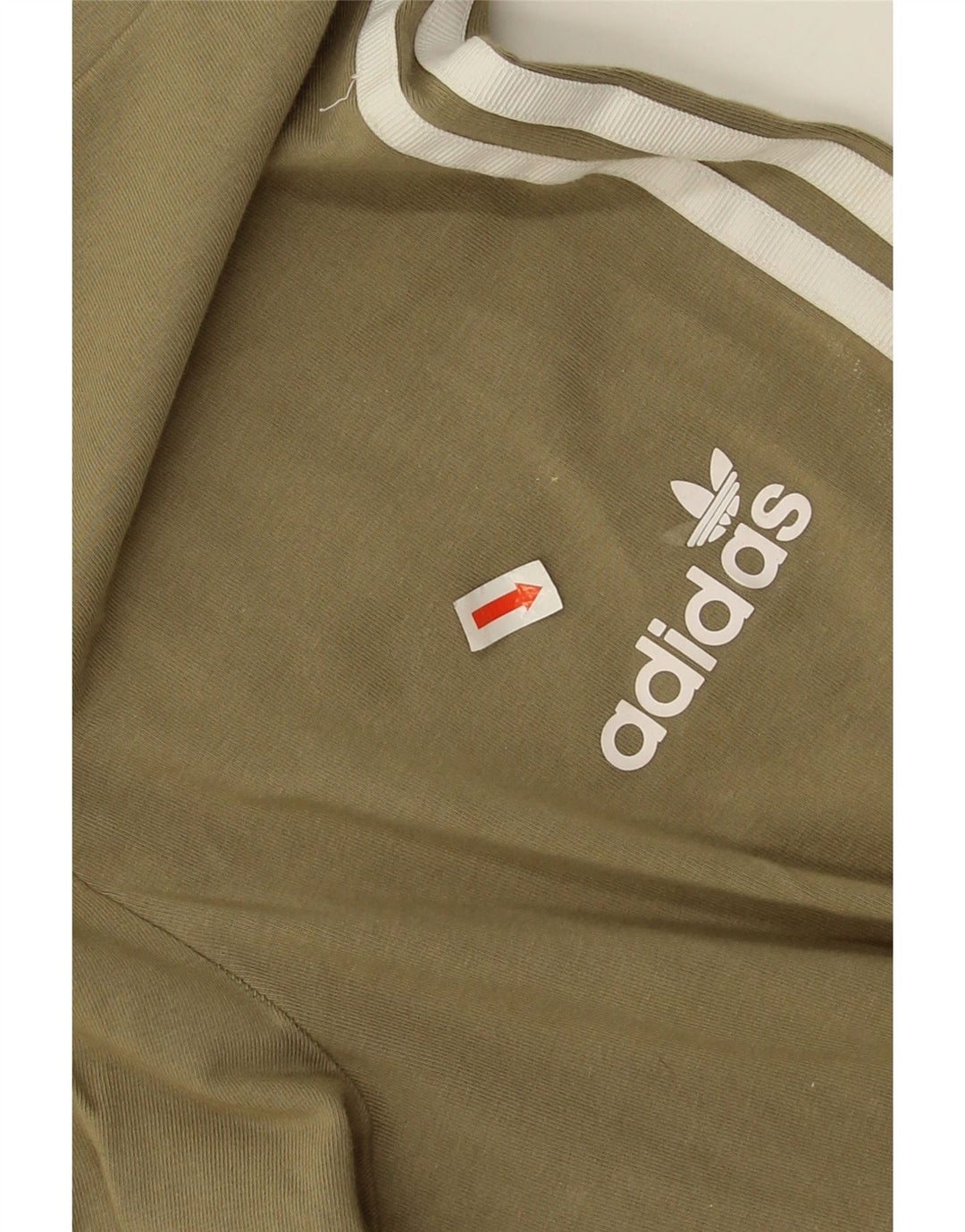 Adidas ženske tajice UK 12, srednji kaki pamuk