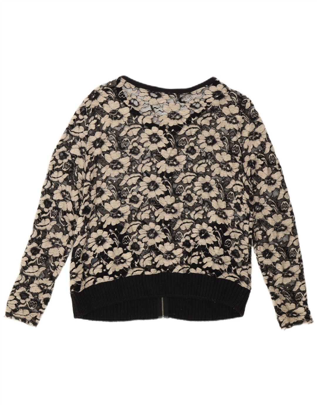 Ženski prozirni kardigan od MINT VELVET UK 14 srednje crna viskoza