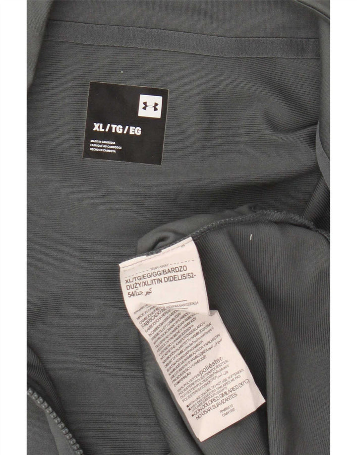 Under Armour muška trenirka gornja jakna XL sivi poliester u boji