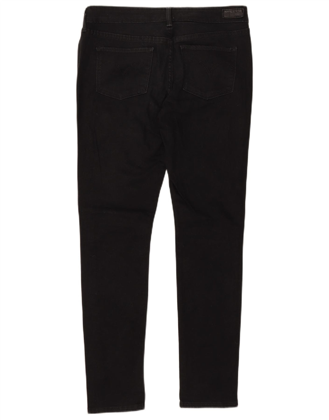 LEVI'S ženske uske traperice s blagim oblinama modernog rasta W29 L32 crni pamuk