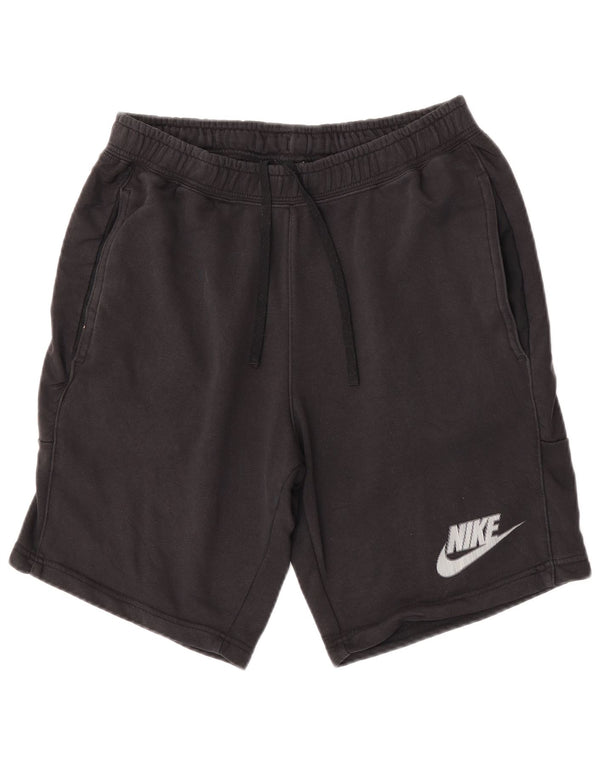 Nike muške grafičke sportske kratke hlače srednje veličine W32 L9, crni pamuk