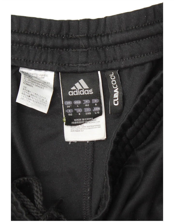 Adidas muške hlače za trenirku XL crne boje od poliestera