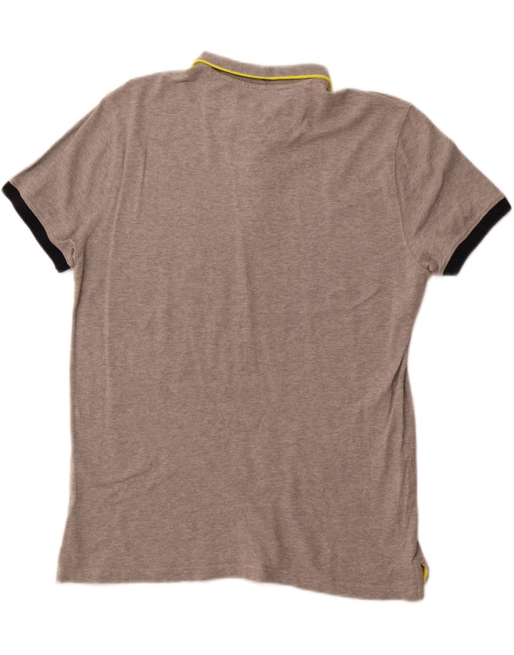 MASSIMO DUTTI muška polo majica ležernog kroja velika siva